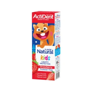 خمیر دندان کودک اکتیدنت مدل Strawberry وزن 70 گرم