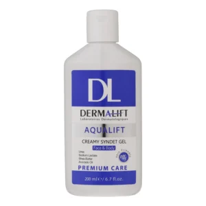 ژل شستشو صورت درمالیفت مدل آکوالیفت مناسب پوست خشک حجم 200 میلی لیتر